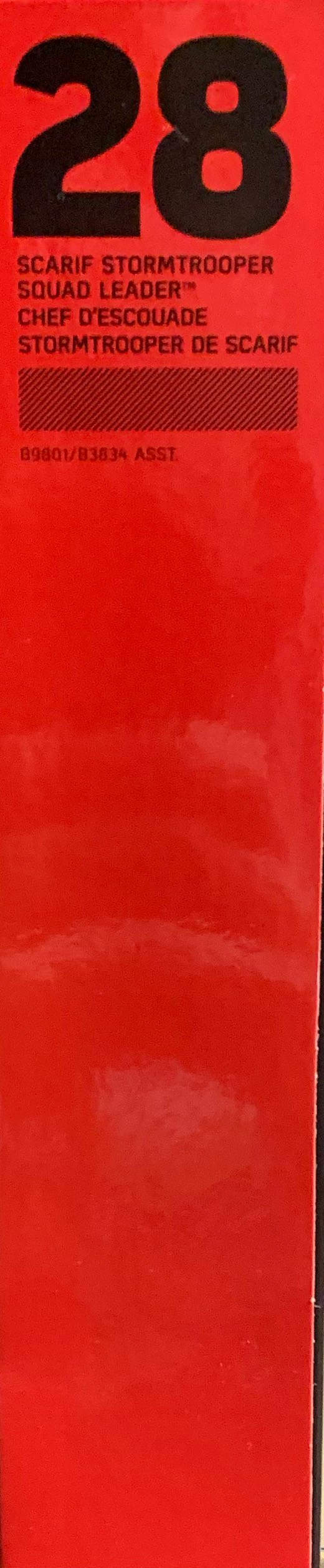 SW BS 28 Scarif Stormtrooper Squad Leader - Disney / Hasbro (Empire) action figure collectible [Barcode 630509482603] - Main Image 3