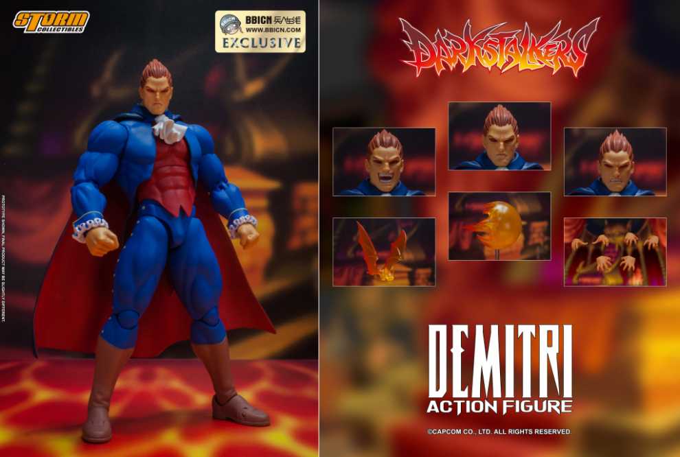 Storm Collectibles: Demitri Maximoff (Darkstalkers) - Storm Collectibles (Darkstalkers) action figure collectible [Barcode 4897072871623] - Main Image 4
