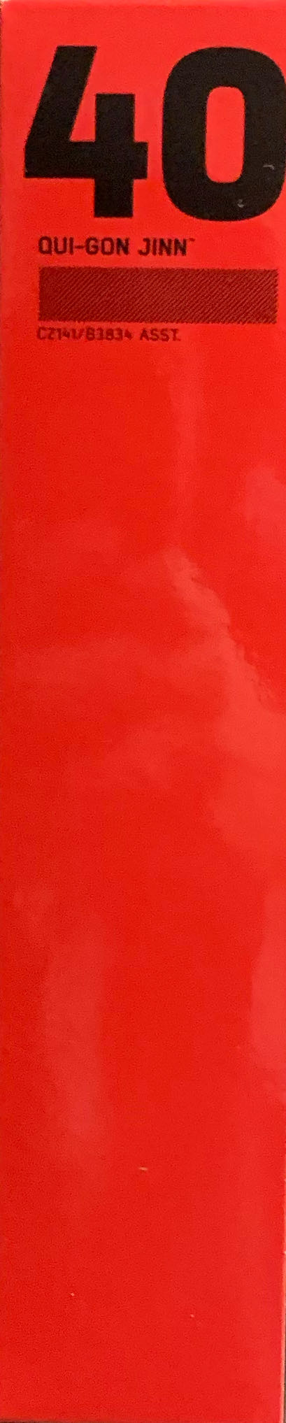 #40 Qui-Gon Jinn - Disney / Hasbro (Star Wars: The Black Series) action figure collectible [Barcode 630509548279] - Main Image 3