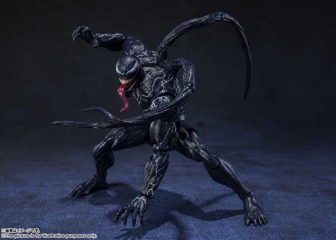S.H. Figuarts Venom (Venom: Let There be Carnage) - Bandai Spirits - S.H. Figuarts (MARVEL) action figure collectible - Main Image 3