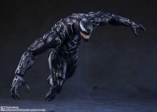 S.H. Figuarts Venom (Venom: Let There be Carnage) - Bandai Spirits - S.H. Figuarts (MARVEL) action figure collectible - Main Image 4