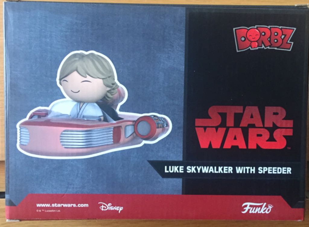 009 Luke Skywalker With Speeder - Funko (Star Wars Dorbz) action figure collectible - Main Image 2