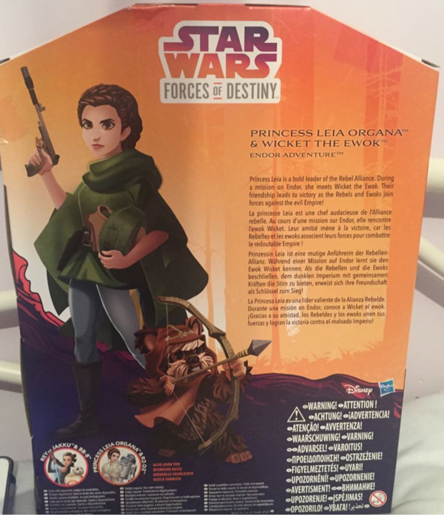 C1631 Endor Adventure - Hasbro (Star Wars Forces of Destiny) action figure collectible - Main Image 2