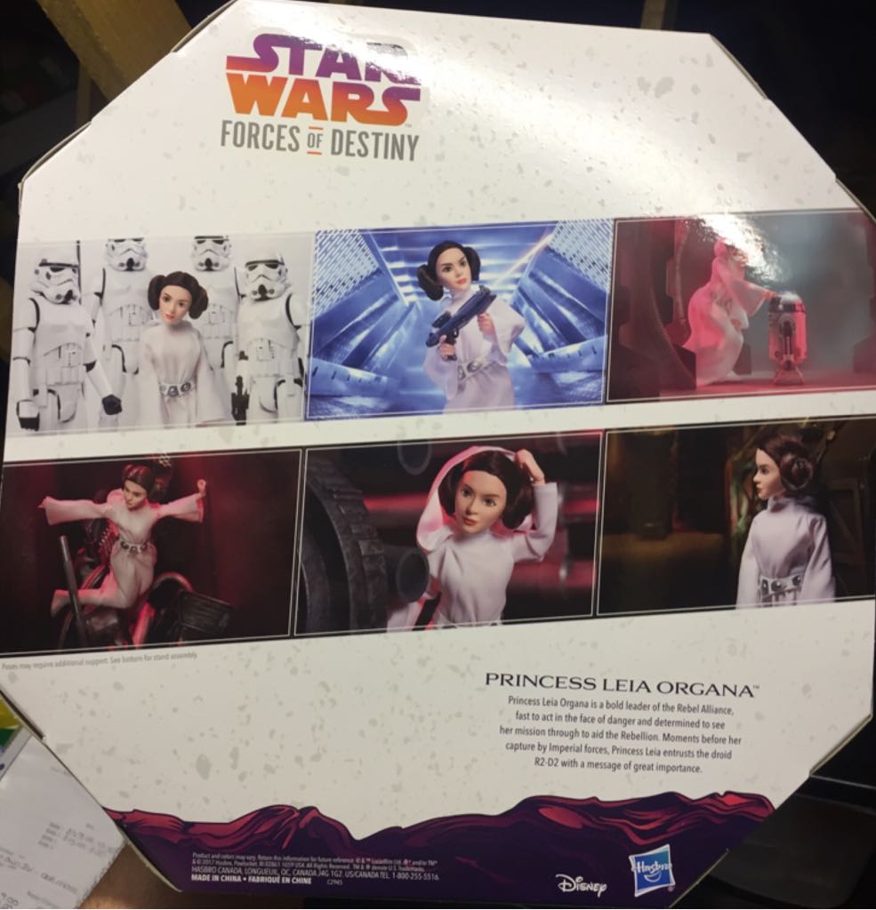 Platinum Edition Princess Leia Organa - Hasbro (Star Wars Forces of Destiny) action figure collectible - Main Image 2