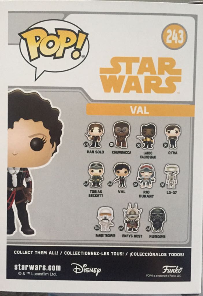 243 Val - Funko (Star Wars Pop) action figure collectible - Main Image 2