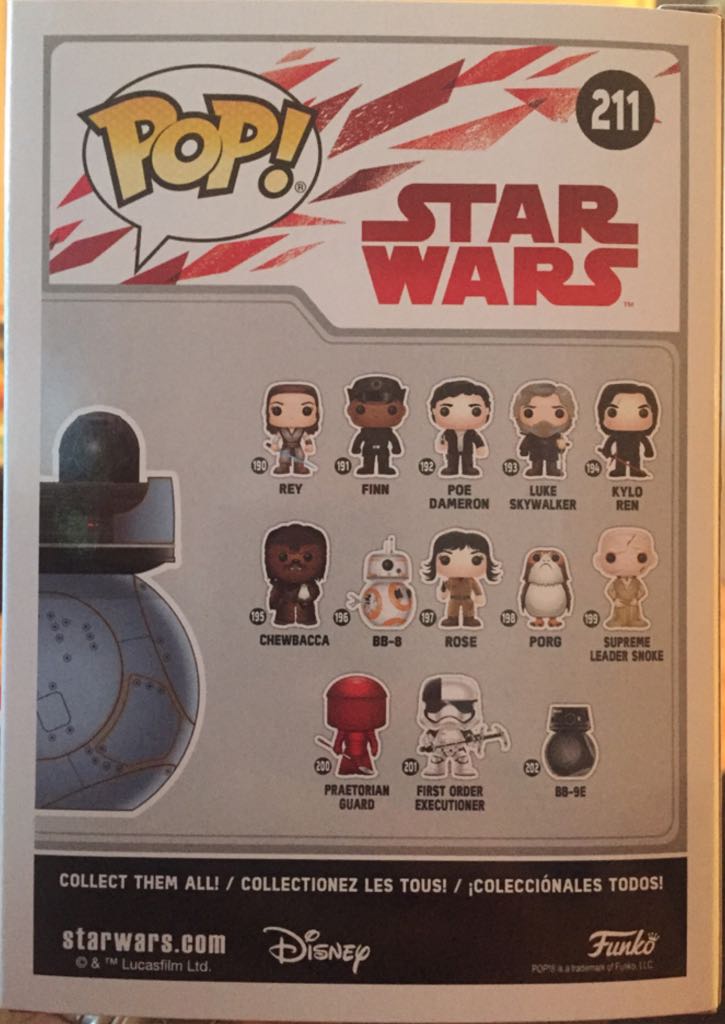 211 Resistance BB Unit - Funko (Star Wars Pop) action figure collectible - Main Image 2
