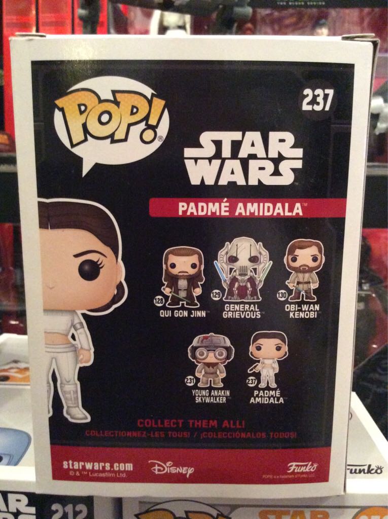 237 Padme Amidala - Funko (Star Wars Pop) action figure collectible - Main Image 2