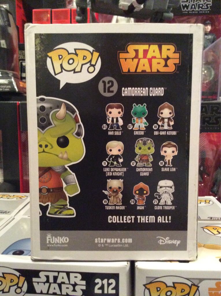 12 Gamorrean Guard - Funko (Star Wars Pop) action figure collectible - Main Image 2