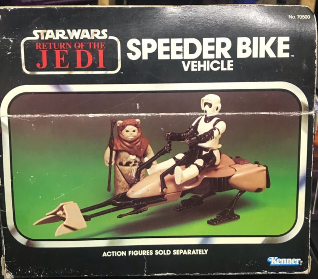Speeder Bike - Kenner (Star Wars - Vintage Vehicles) action figure collectible - Main Image 2