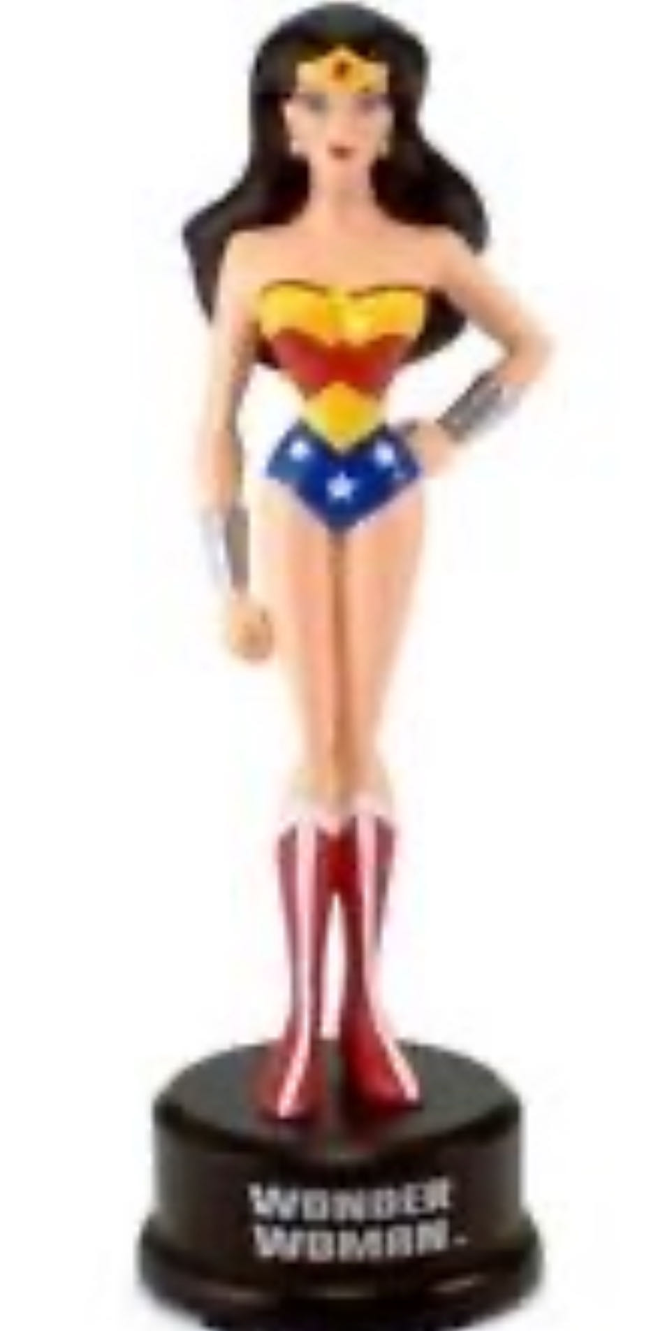 Justice League The Animated Series Wonder Woman Mini Maquette  (Justice League Animated Maquette) action figure collectible [Barcode 761941238340] - Main Image 3