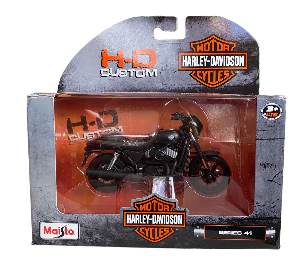 Harley Davidson: 2015 Harley Davidson Street 750 - Maisto (H-D Custom) action figure collectible - Main Image 2