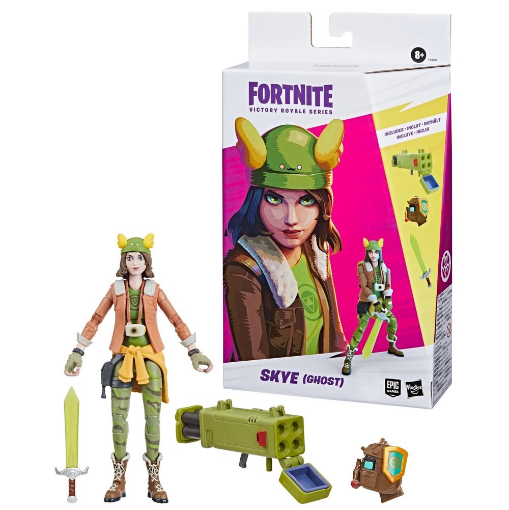 Skye (Ghost) - Hasbro (Fortnite) action figure collectible [Barcode 5010994154059] - Main Image 4