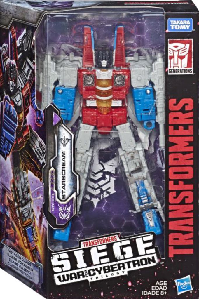 Starscream - Hasbro/Takara (Transformers War For Cybertron: Siege) action figure collectible - Main Image 1