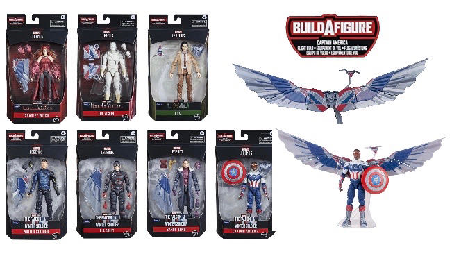 Marvel Legends (MCU BAF) Captain America Flight Set - Hasbro (Marvel Legends) action figure collectible - Main Image 2