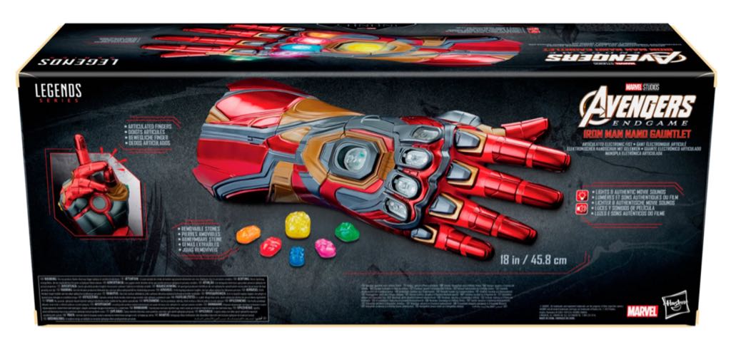 Marvel Legends (Props) Iron Man Nano Gauntlet - Hasbro (Marvel Legends) action figure collectible - Main Image 2