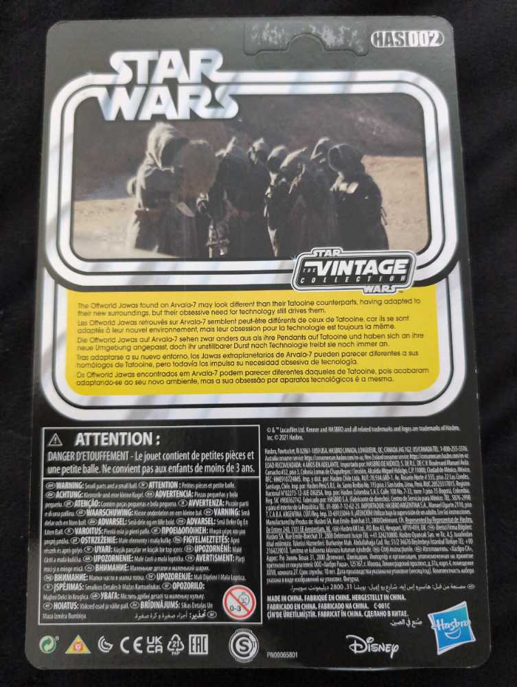 Haslab: Offworld Jawa Elder (Arvala-7)  - Hasbro (Star Wars The Vintage Collection) action figure collectible - Main Image 3