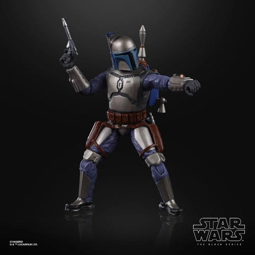 Star Wars - The Black Series: Red #000: Jango Fett (Gaming Greats: Star Wars Bounty Hunter) - Hasbro (Star Wars The Black Series) action figure collectible - Main Image 2