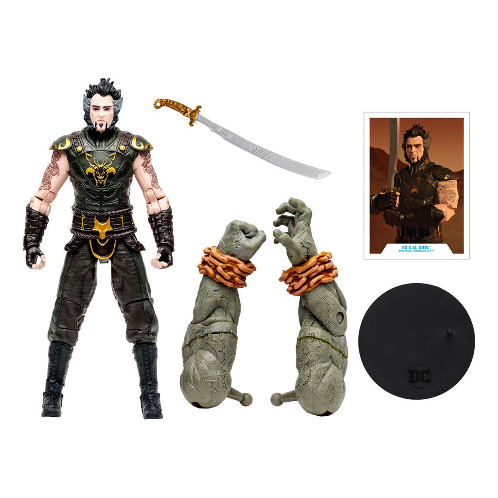 Ra’s Al Ghul (Batman: Arkham City) - McFarlane Toys (DC Multiverse) action figure collectible - Main Image 2