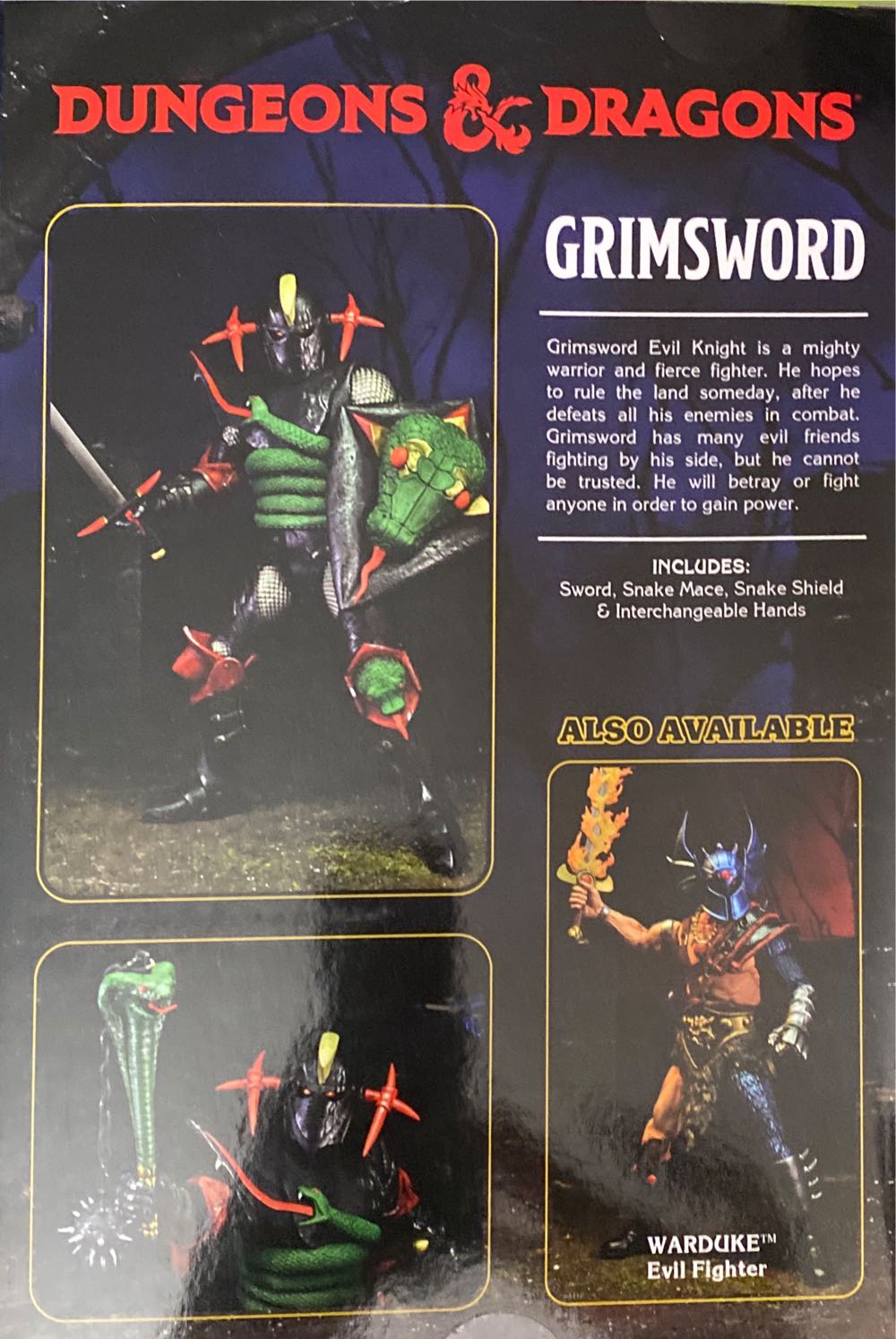 Dungeons & Dragons - Grimsword (NECA) - Neca (Dungeons & Dragons) action figure collectible [Barcode 634482522707] - Main Image 3