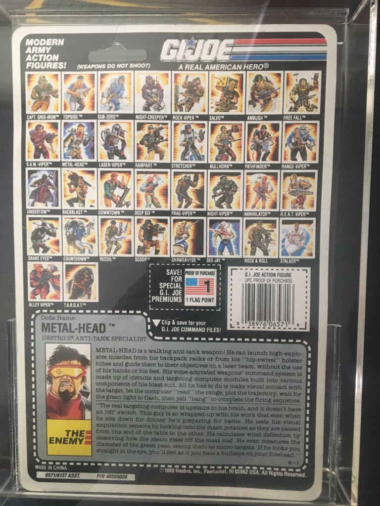 Metal-Head V1 (Destro Anti-Tank Specialiat) - Hasbro (GI Joe) action figure collectible - Main Image 2