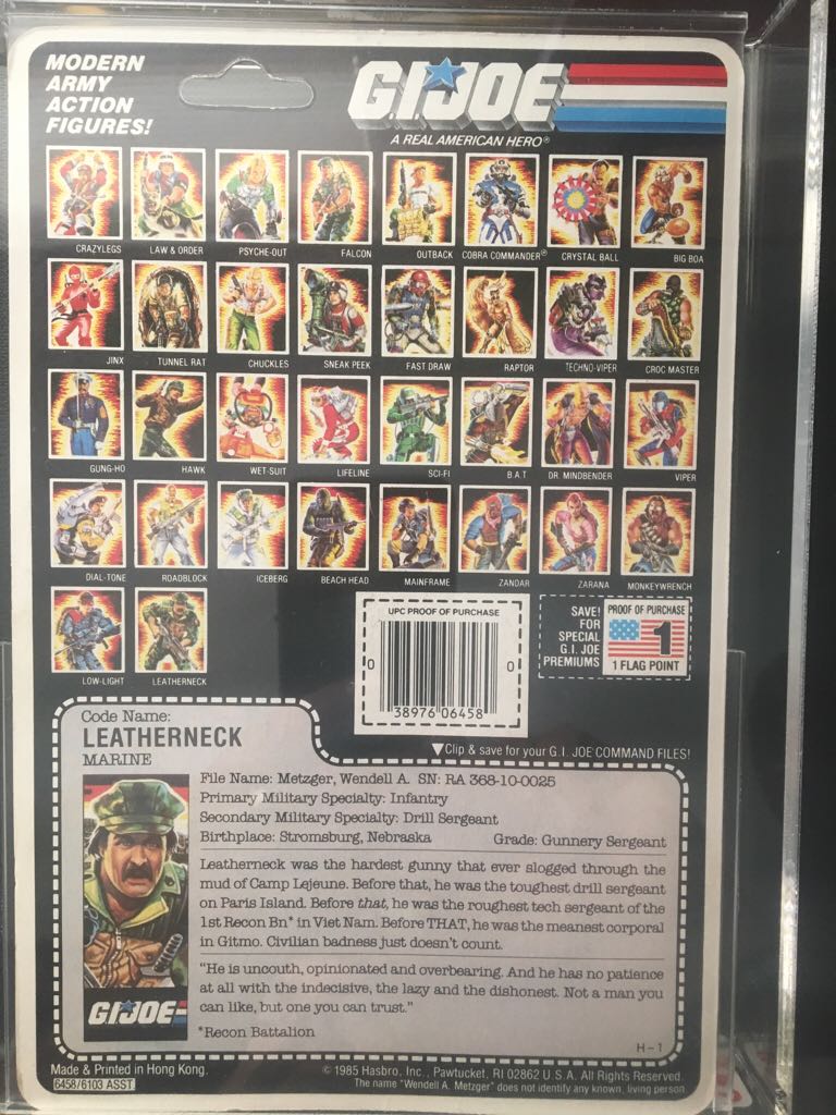 Leatherneck V1 - Hasbro - G.I. Joe (G. I. JOE) action figure collectible - Main Image 2