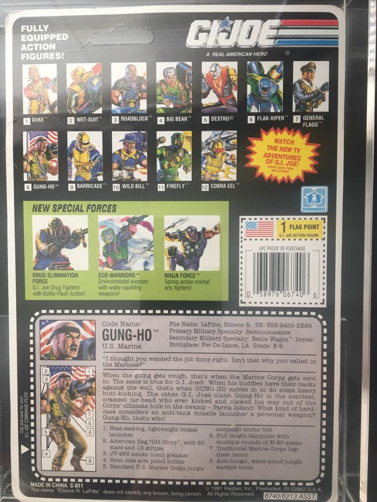 Gung-Ho (V3) US Marine - Hasbro (Gi Joe (Vintage)) action figure collectible - Main Image 2