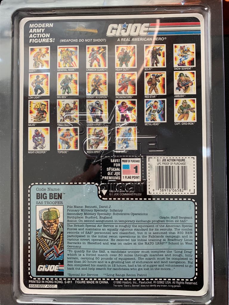 Big Ben [v1] - Hasbro (G.I. Joe - A Real American Hero) action figure collectible - Main Image 2