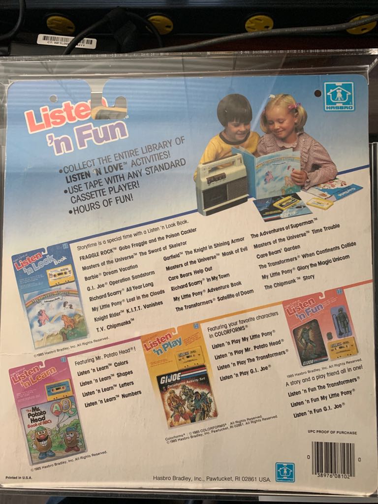 Tripwire Listen And Fun - Hasbro (Gi Joe (Vintage)) action figure collectible [Barcode 038976081020] - Main Image 2