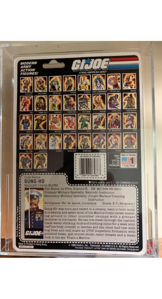 Gung-Ho (V2) Marine Dress Blues - Hasbro (Gi Joe (Vintage)) action figure collectible - Main Image 2