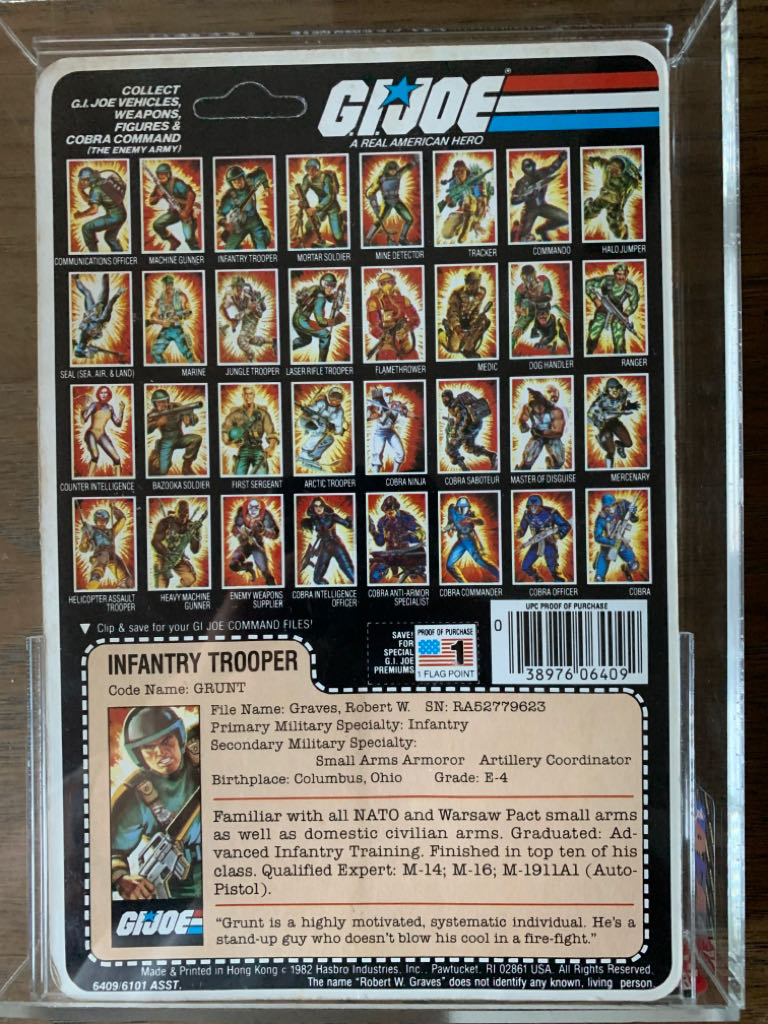 Grunt V1.5 - Hasbro (Gi Joe (Vintage)) action figure collectible - Main Image 2