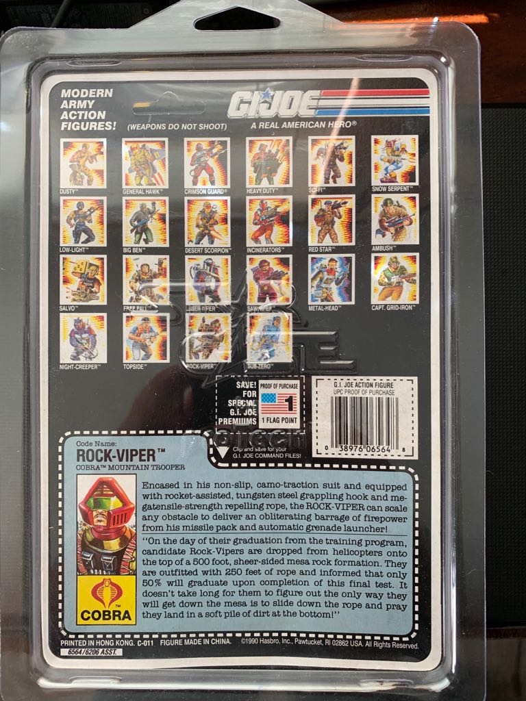 Rock-Viper V1 (Mountain Trooper) - Hasbro (Gi Joe (Vintage)) action figure collectible - Main Image 2