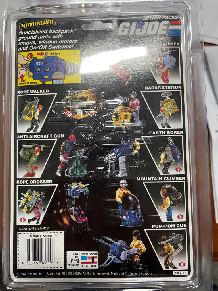 Action Pack Rope Crosser - Hasbro (Gi Joe (Vintage)) action figure collectible - Main Image 2
