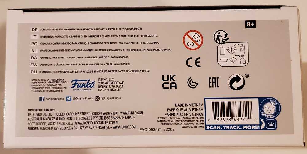 VHS Covers: The Little Mermaid #12 - Funko (The Little Mermaid) action figure collectible [Barcode 889698632720] - Main Image 3