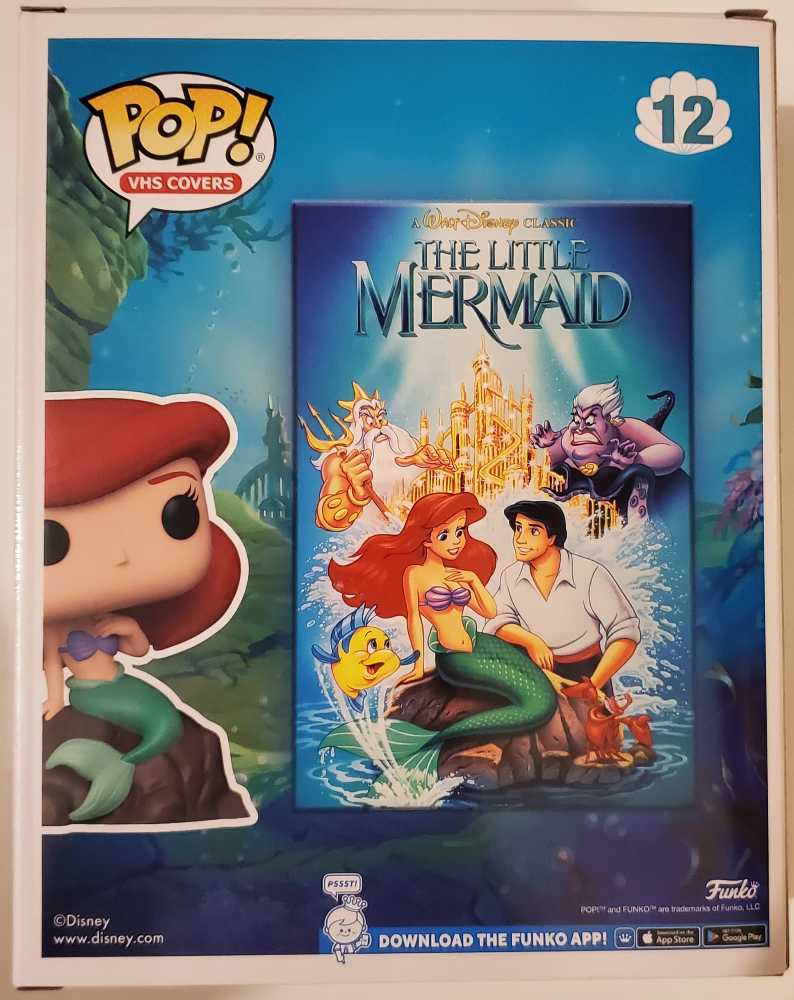 VHS Covers: The Little Mermaid #12 - Funko (The Little Mermaid) action figure collectible [Barcode 889698632720] - Main Image 4