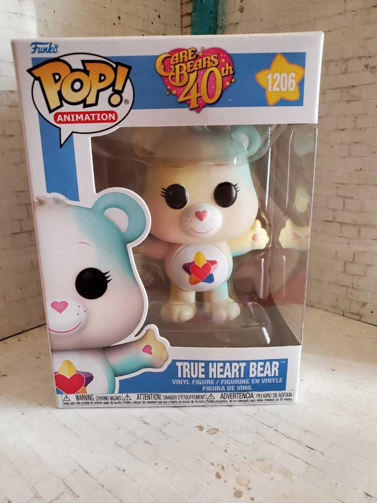 *Funko Pop Care Bear True Heart Bear 40th Anniversary True Heart Bear   action figure collectible [Barcode 889698615587] - Main Image 2