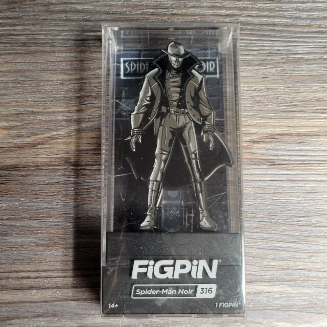 Spiderman Noir FigPin - FigPin action figure collectible - Main Image 2