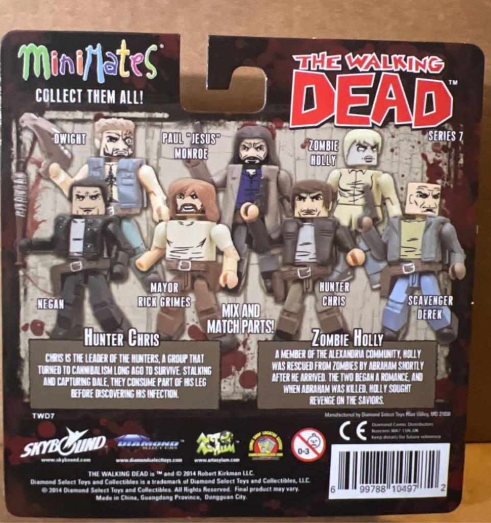 Walking Dead - Holly And Chris MiniMates - Minimates action figure collectible [Barcode 699788104972] - Main Image 2