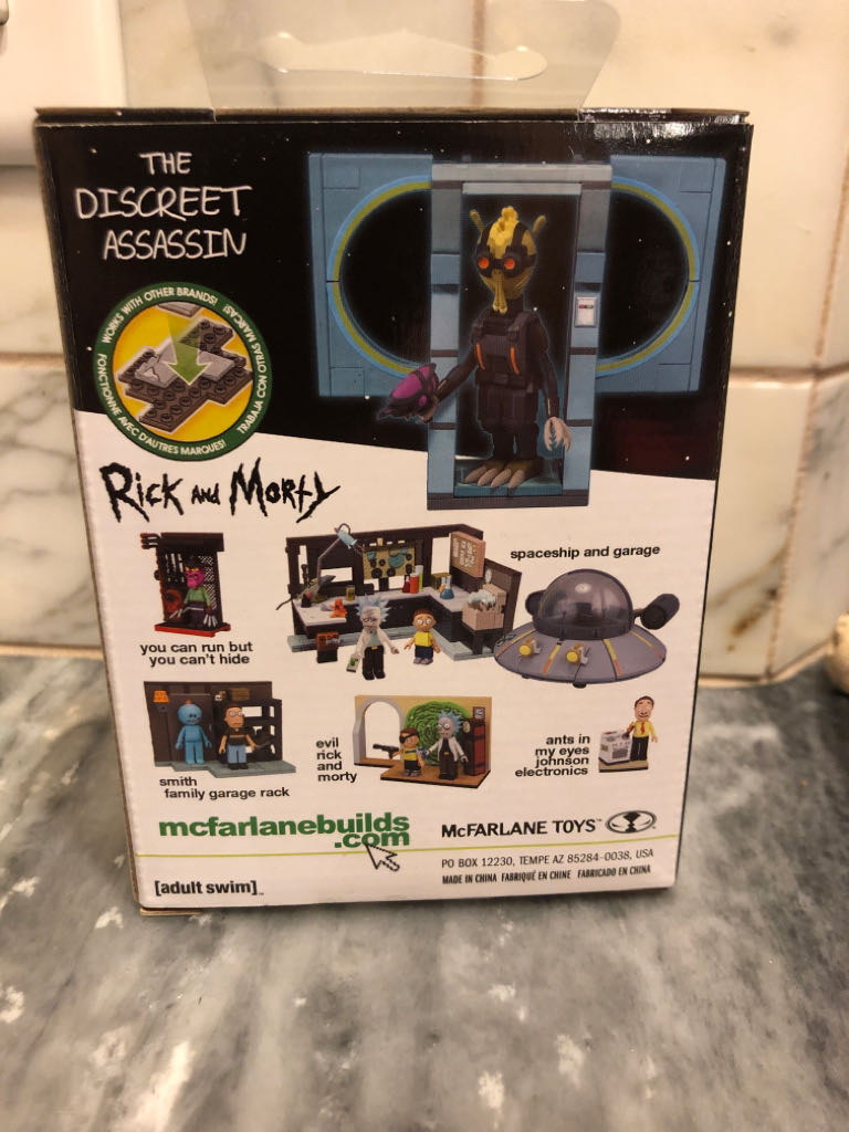 Rick and Morty The Discreet Assassin - Mcfarlane’s (Rick & Morty) action figure collectible [Barcode 787926128512] - Main Image 2