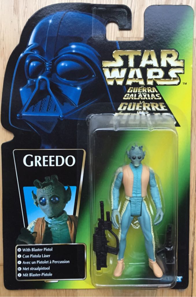 Greedo - Kenner (Power Of The Force 1995) action figure collectible - Main Image 1