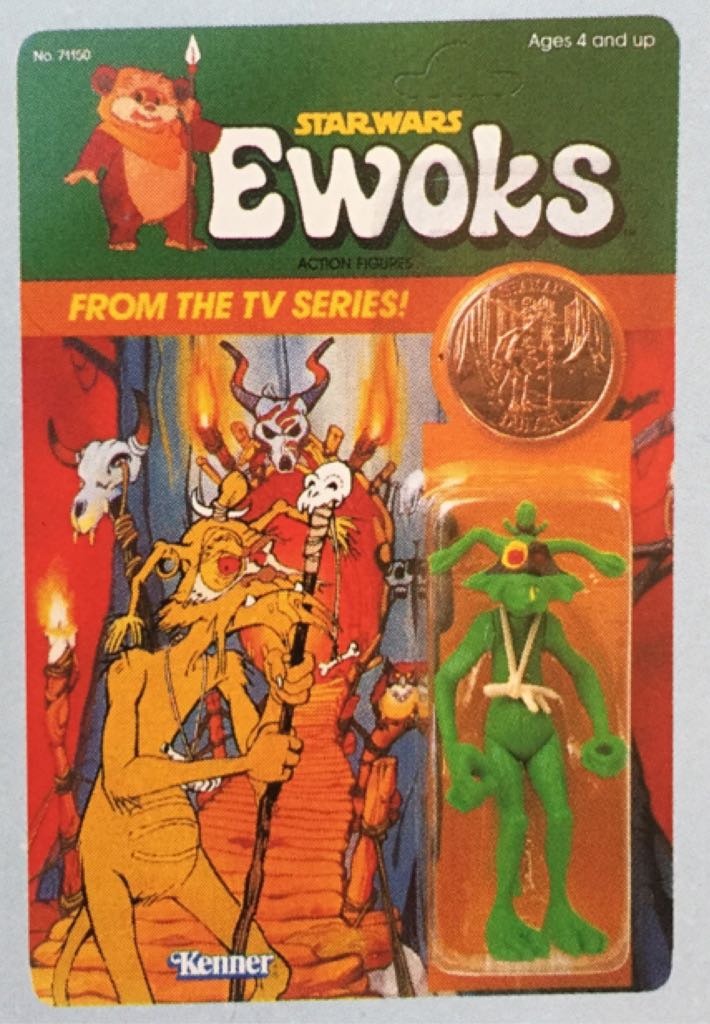 Dulock Shaman - Kenner (Loose Ewoks) action figure collectible - Main Image 2