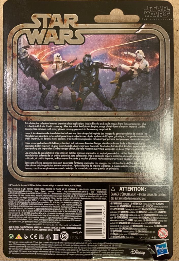 Mandalorian, The - Kenner (Star Wars - Black Series) action figure collectible - Main Image 2