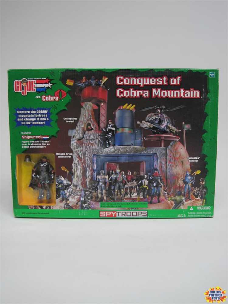 Conquest Of Cobra Mountain Playset - Hasbro - G.I. Joe (GI Joe Vs. Cobra Spytroops) action figure collectible [Barcode 076930554463] - Main Image 2