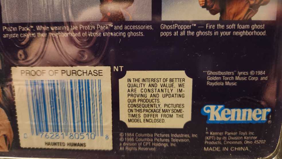 Granny Gross Ghost (Haunted Humans) - Kenner (The Real Ghostbusters) action figure collectible [Barcode 076281805108] - Main Image 3