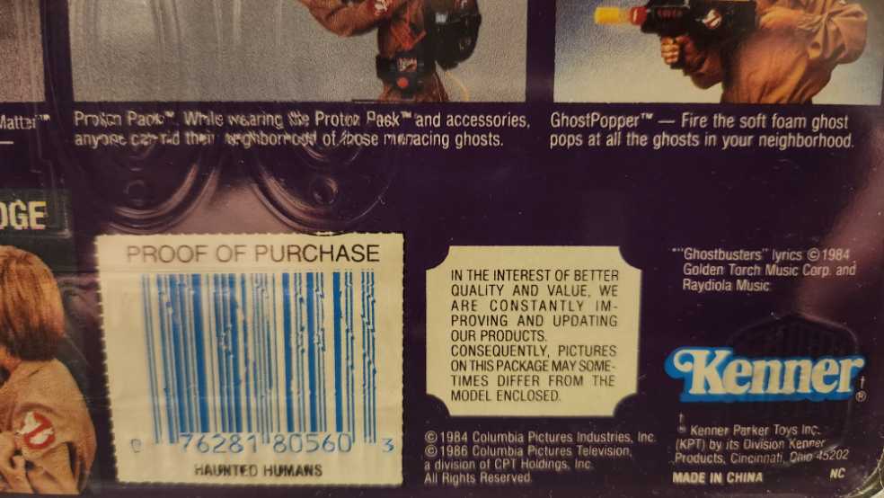 Tombstone Tackle - Kenner (The Real Ghostbusters) action figure collectible [Barcode 076281805603] - Main Image 3