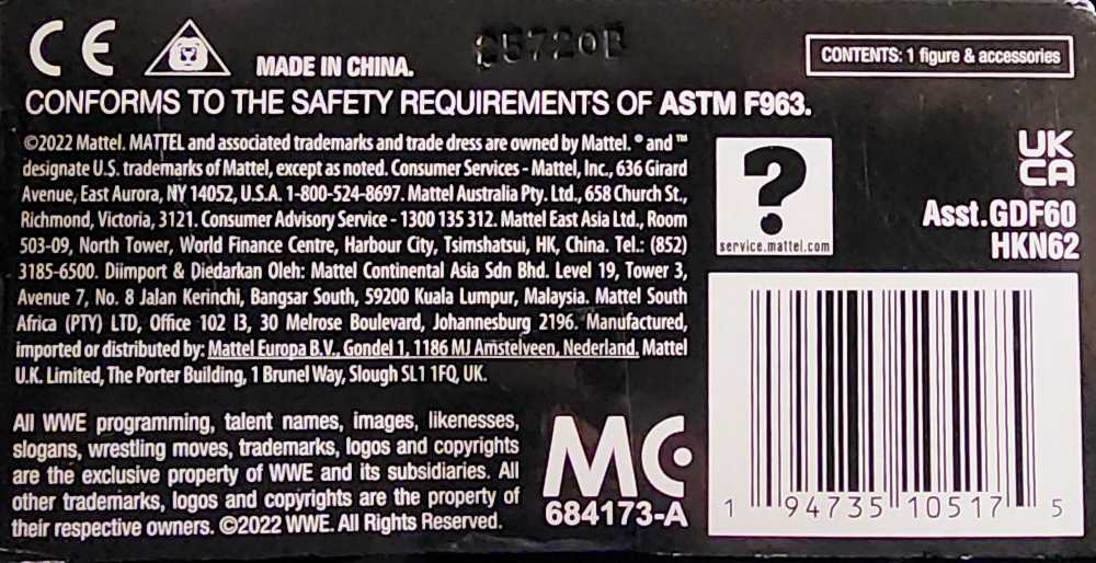 Ronda Rousey - Mattel (WWE Elite Collection - Series 97) action figure collectible [Barcode 194735105175] - Main Image 4