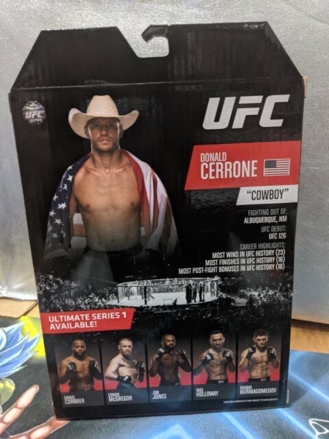 Jazwares UFC Ultimate Series 2020 Donald Cerrone Variant (Limited Edition)  - Jazwares (UFC Ultimate Series 2020 Limited Edition) action figure collectible [Barcode 191726380146] - Main Image 2