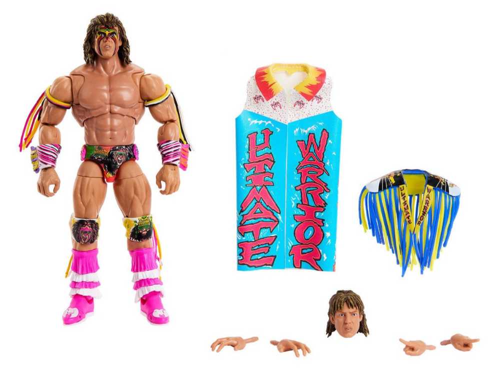 Ultimate Warrior - Mattel (WWE) action figure collectible [Barcode 194735107636] - Main Image 3