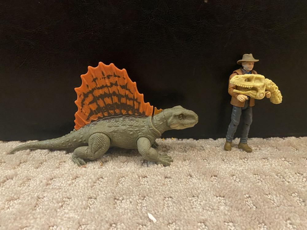 Dr Alan Grant & Dimetrodon - Mattel (Jurassic World Dominion) action figure collectible - Main Image 1