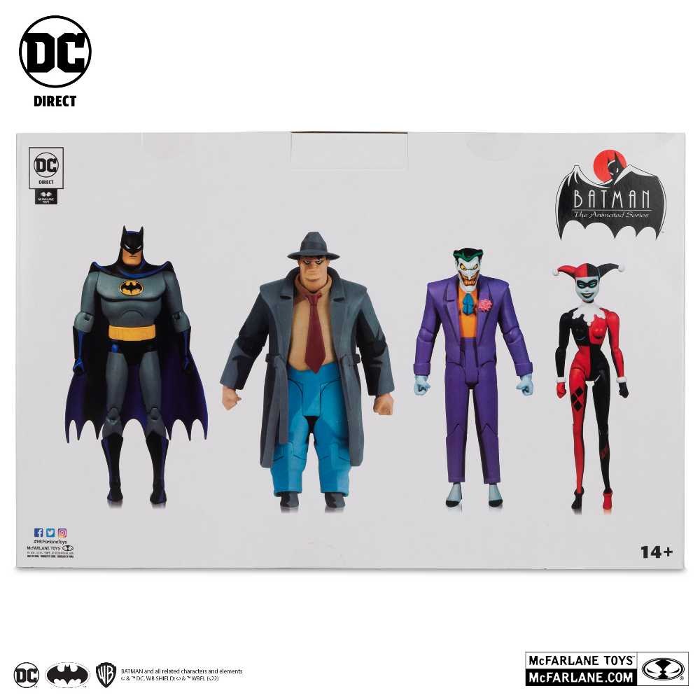 Batman: The Animated Series 4-Pack - McFarlane Toys / DC Direct (DC) action figure collectible [Barcode 787926301595] - Main Image 2