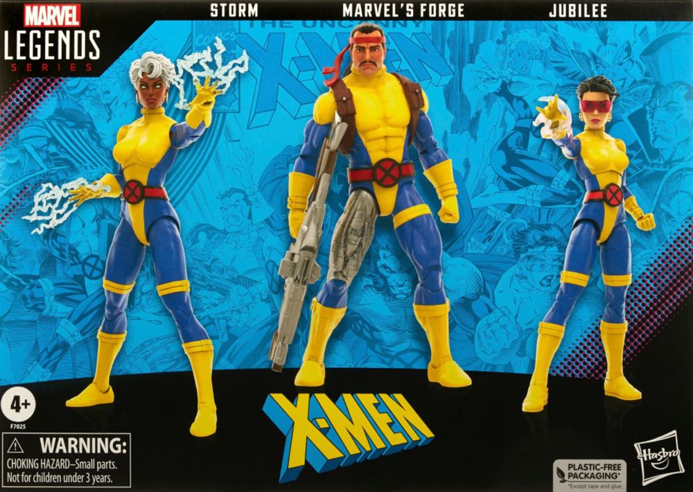 Loose Marvel Legends - X-Men (Training Uniform) - Forge - Hasbro - Box Set (Hasbro Box Set: X-Men 60th Anniversary) action figure collectible - Main Image 2